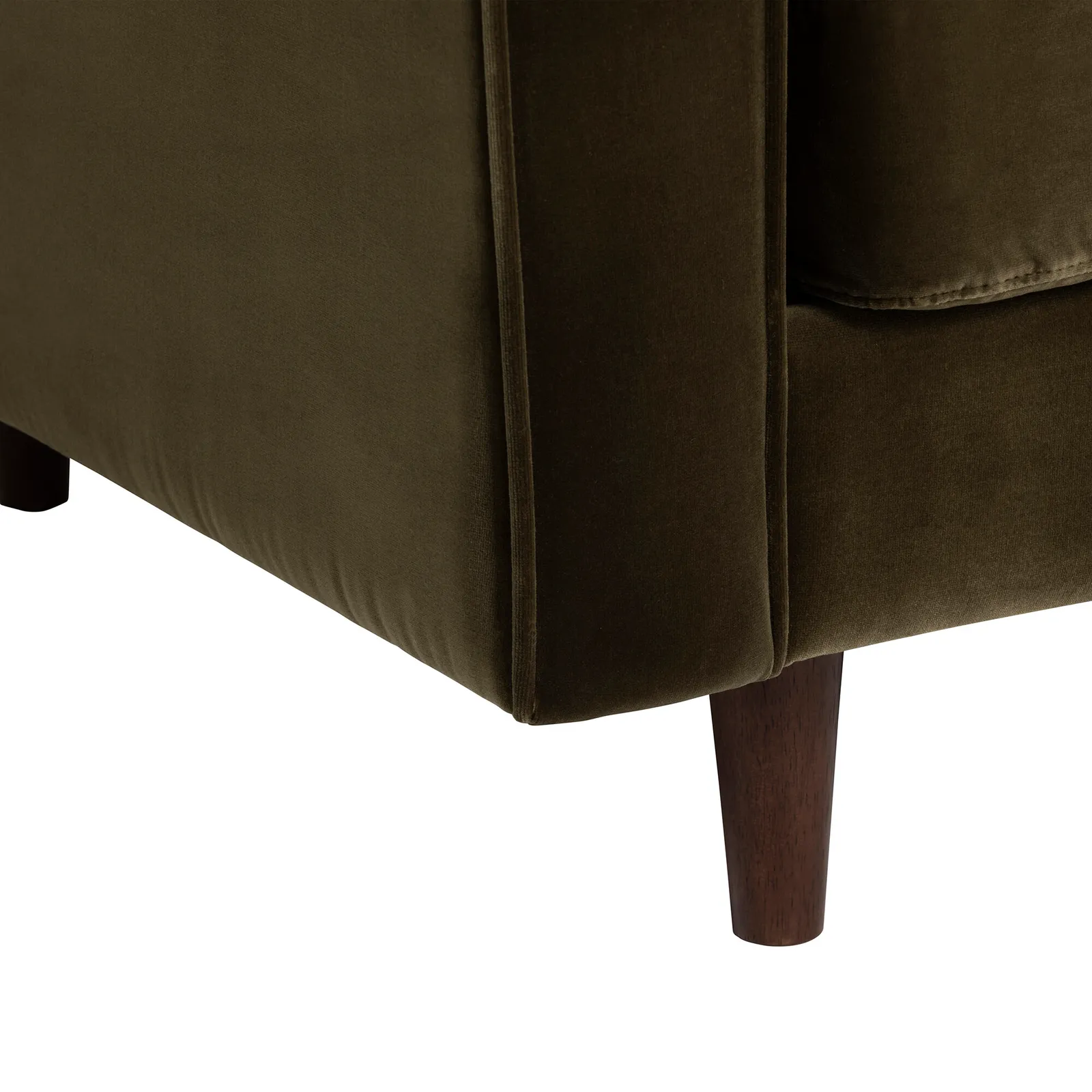 Hemingway Large 2 Seater Sofa, Green Velvet | Barker & Stonehouse 6