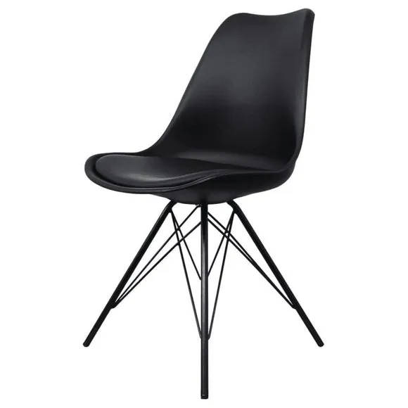 Fusion Living Soho Plastic Dining Chair 2