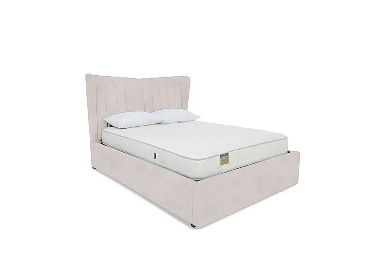 Bourne Ottoman Bed Frame - Super King - Lace Ivory