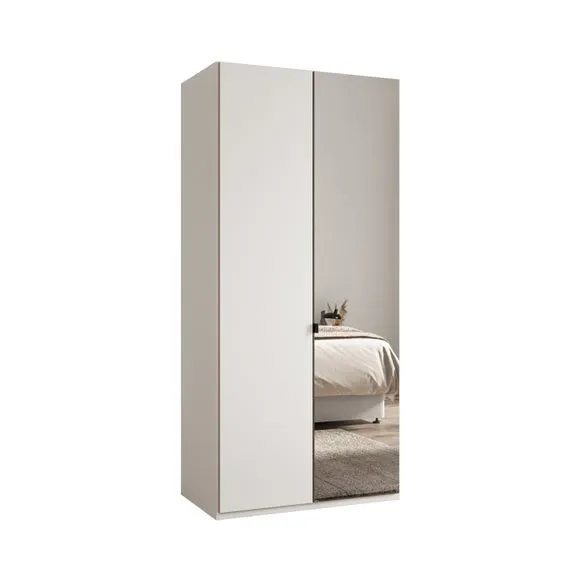 Wiemann Kahla 2 Door Mirrored Wardrobe 3