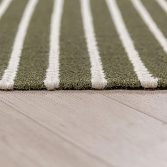 Seb Striped Wool Rug 4