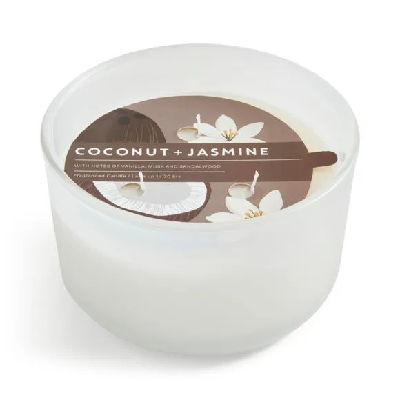 Coconut & Jasmine Multi Wick Candle 3