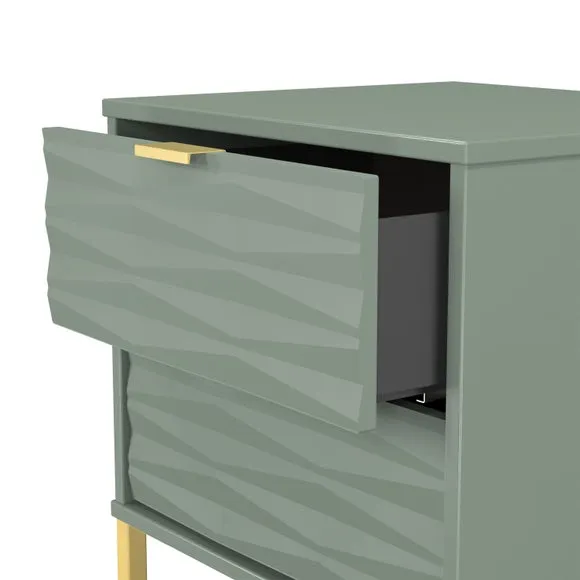 Tuxford 2 Drawer Bedside Table 6