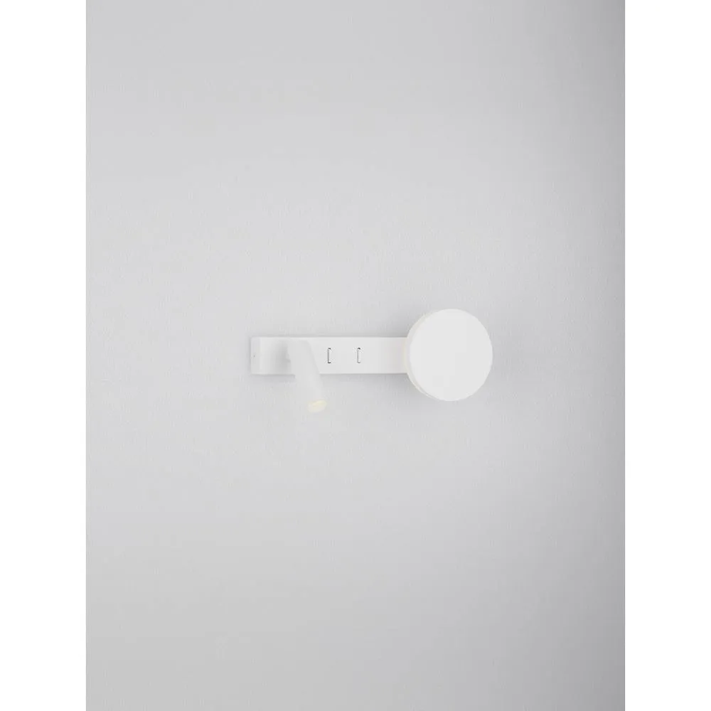 Netlighting Noima Reading Wall Light Sandy White LED 9W 543lm 3000K 3