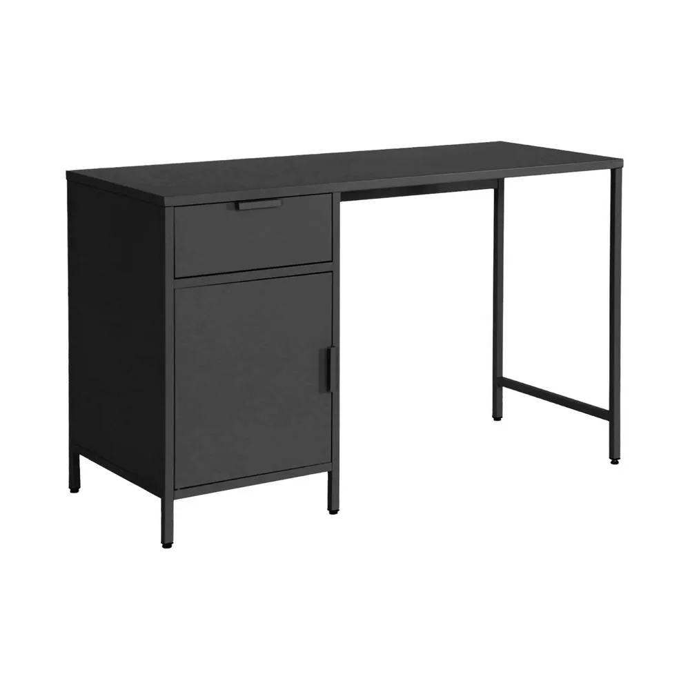 sweeek Laminated steel children's desk 1 drawer in Black 2