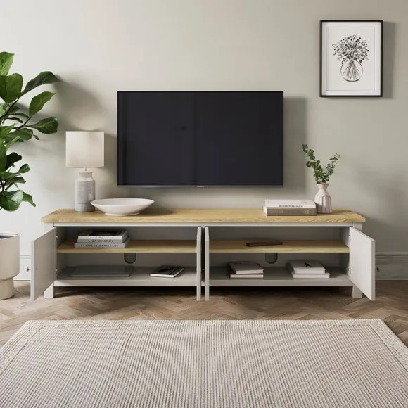 Olney Extra Wide TV Unit for TVs up to 80" 2
