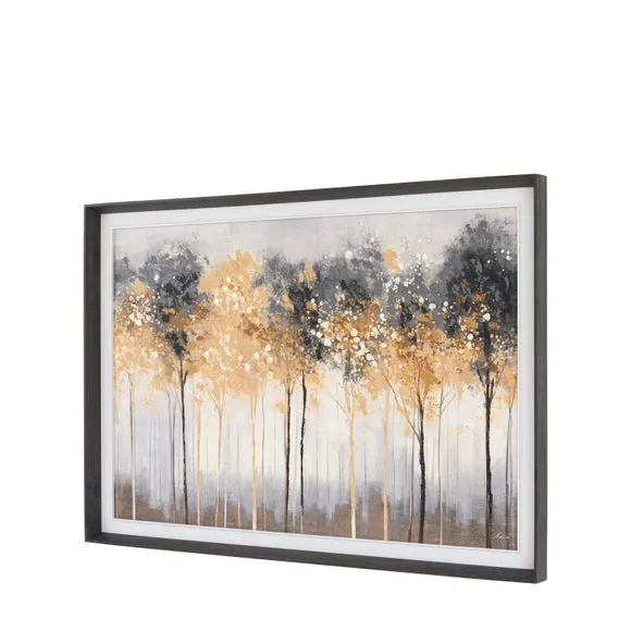 Cedar and Sage Textured Light Framed Canvas 5