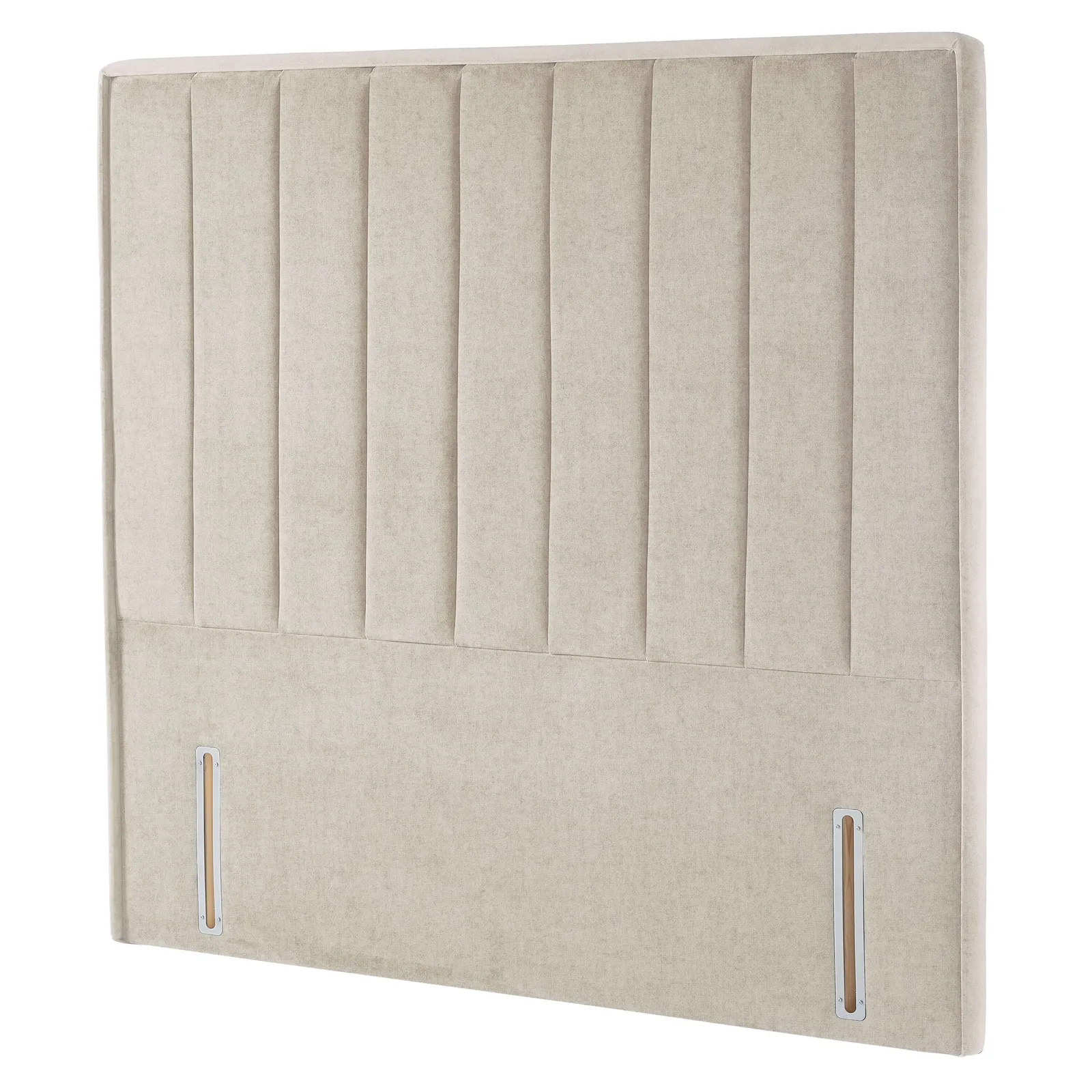 Classic Austen Headboard, Double - Mole Pebble