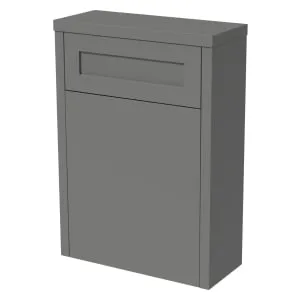 Wickes Hayman Dove Grey Traditional Freestanding Toilet Unit - 870 x 600mm