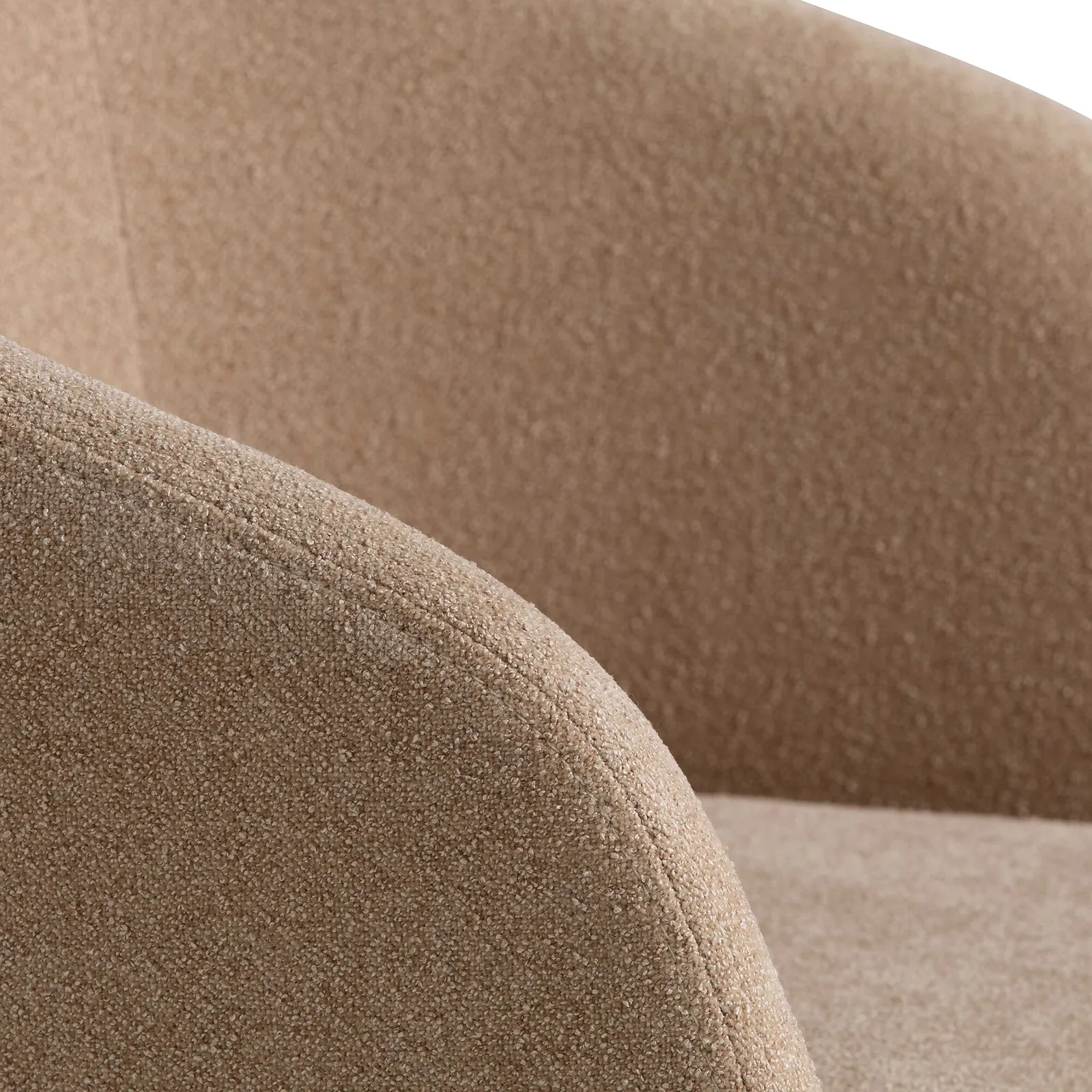 Carmen Swivel Armchair, Neutral Fabric | Barker & Stonehouse 5