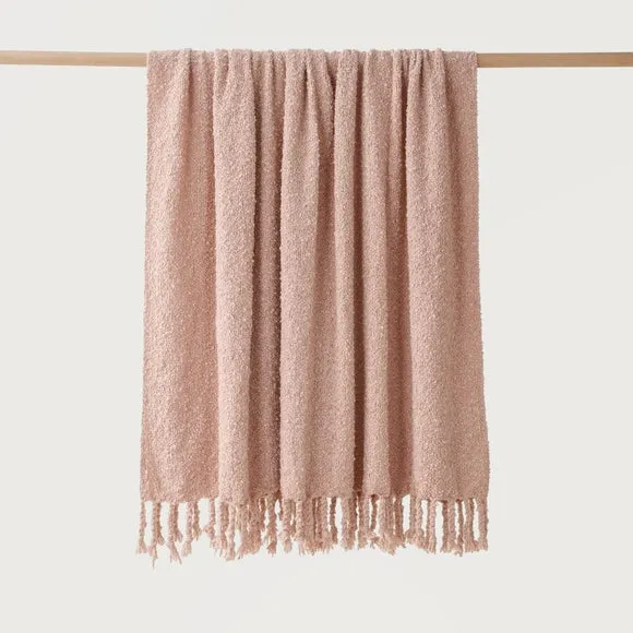 Lillie Boucle Throw Blanket, 130cm x 180cm 3