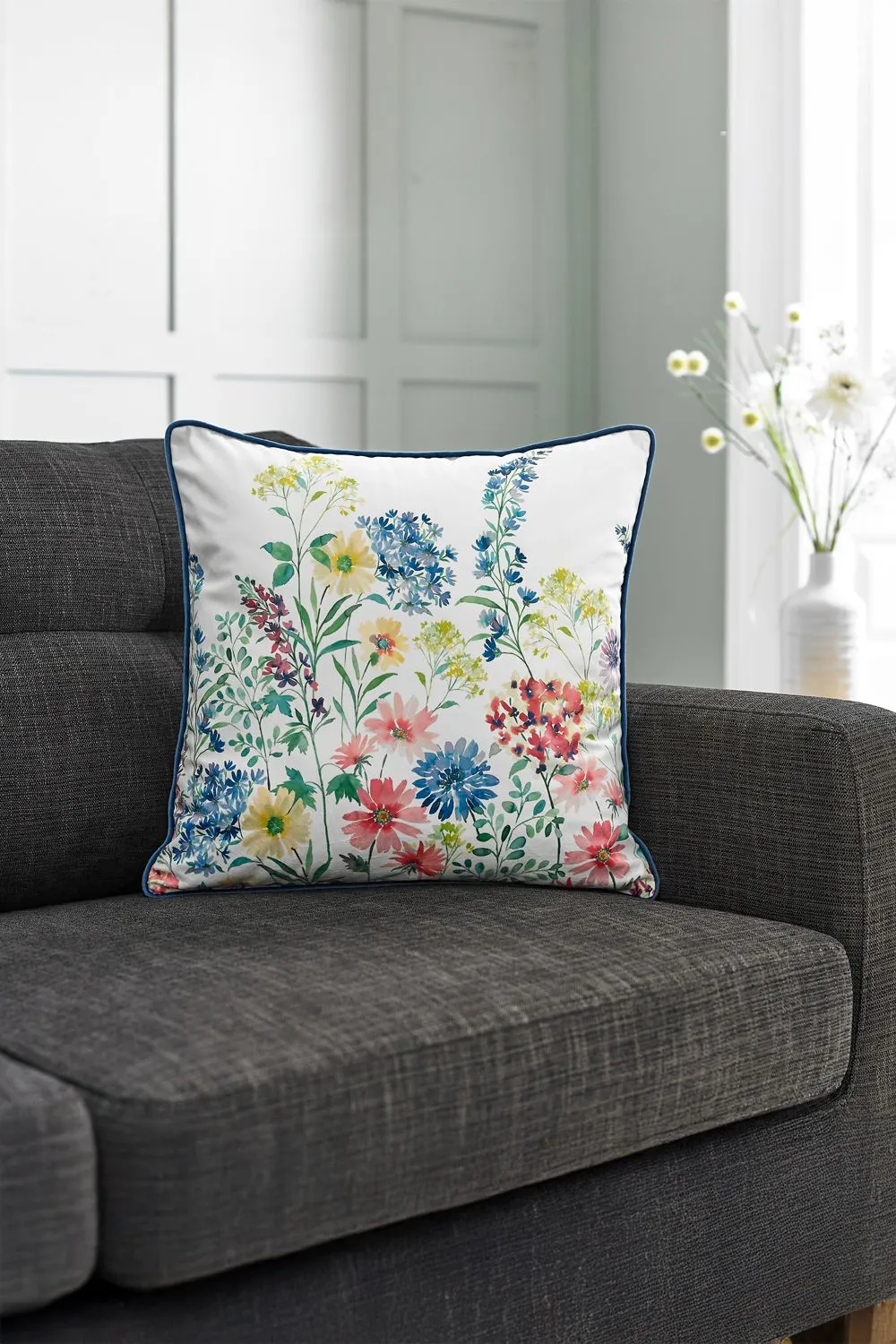 The Lyndon Company Northill Filled 50cm x 50cm Square Cushion | Deyongs 1846