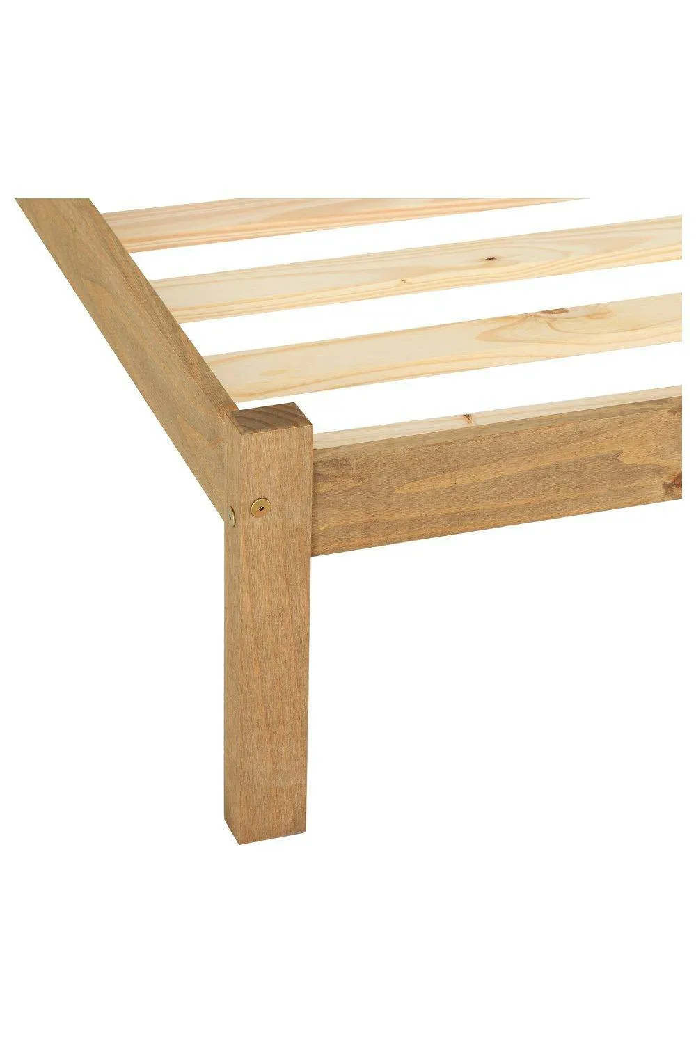Seconique Panama 3' Single Bed in Natural 4