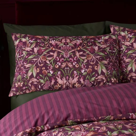 Catherine Lansfield Richmond Polycotton Duvet Cover & Pillowcase Set 4