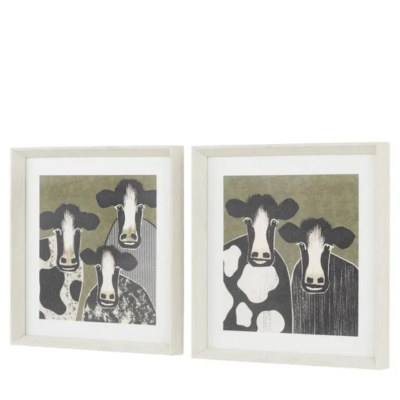 Cedar and Sage Set of 2 Animal Family 1 Framed Prints 6
