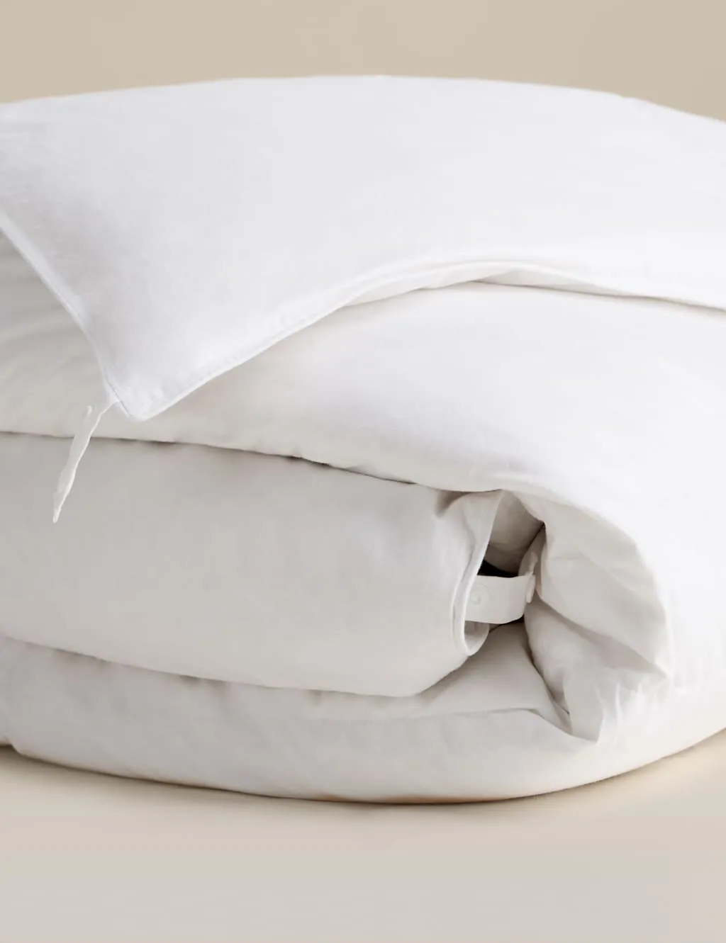 M&S Duck Feather & Down 7.5 Tog Duvet White