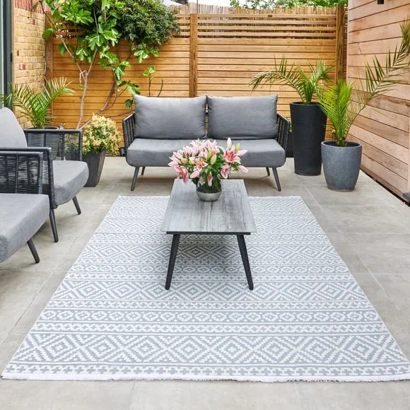 Jazz Traditional Indoor Outdoor Rug 1