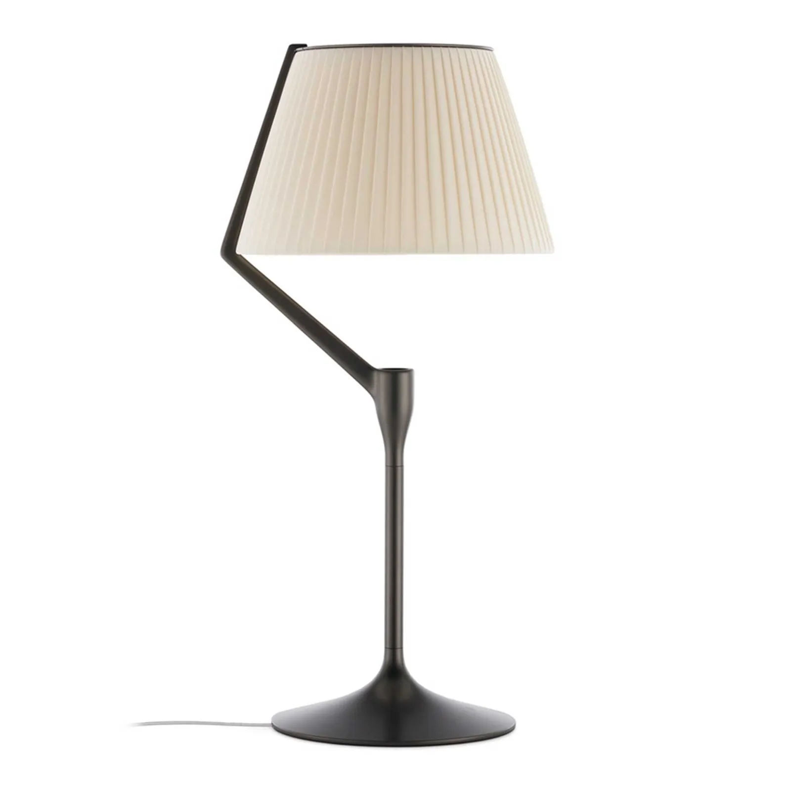 Kartell Angelo Stone Table Lamp 33X70 Titanium, Black | Barker & Stonehouse