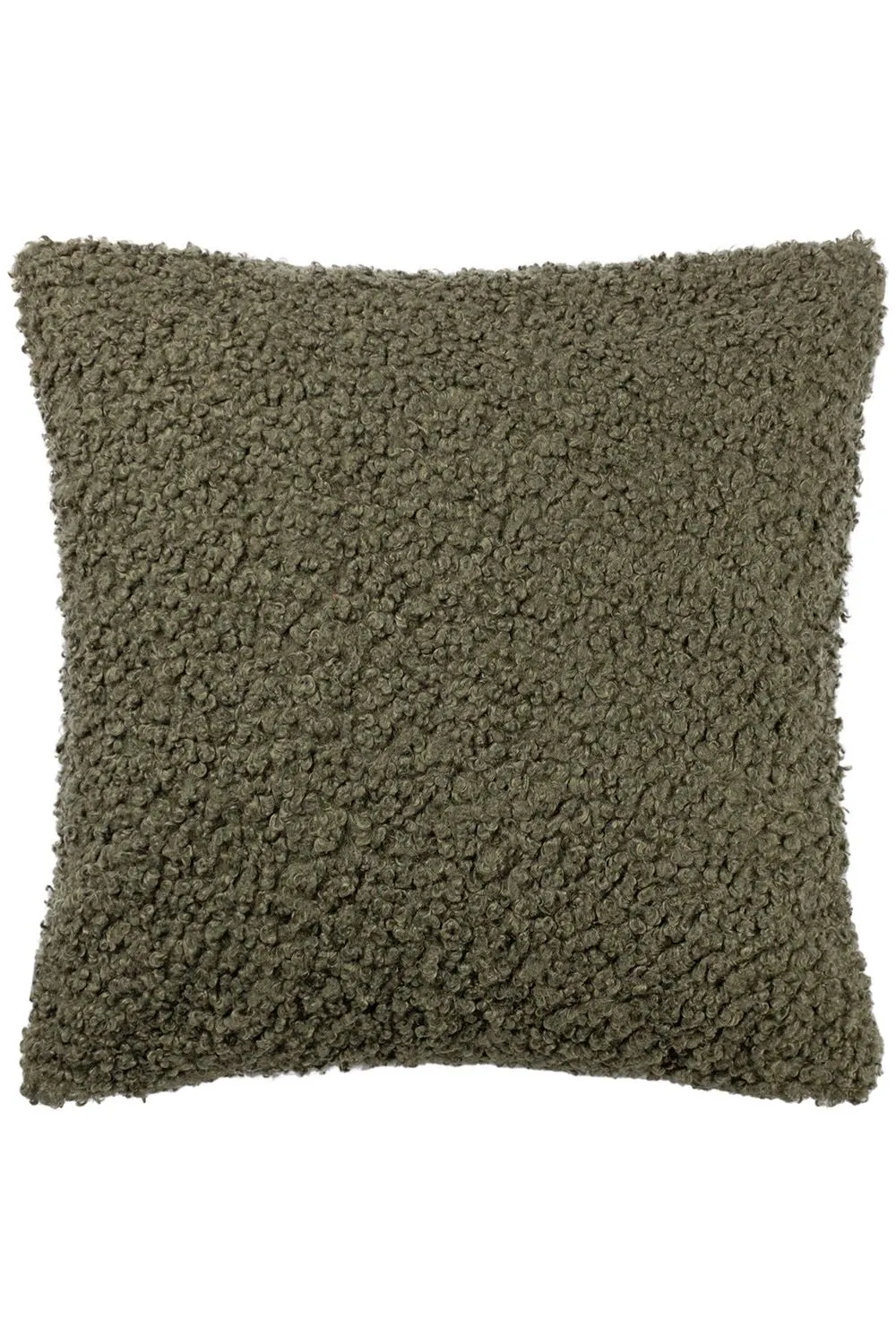 Yard Cabu Chunky Boucle Cushion in Khaki 2