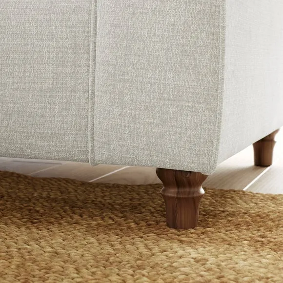 Flori Chenille Soft Texture Corner Sofa 5