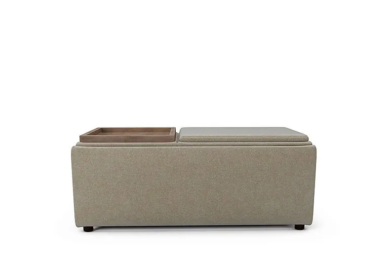 Bronwyn Storage Bench Tray Stool - Quiet Fawn Wot