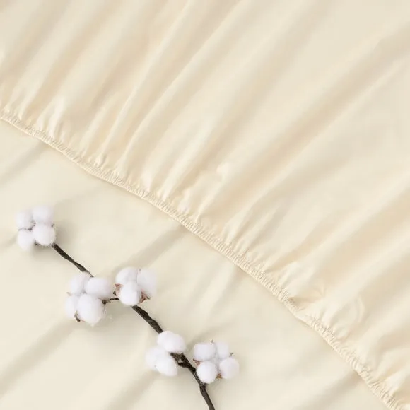 Dorma Smooth & Soft 300 Thread Count 100% Cotton Sateen Fitted Sheet 3