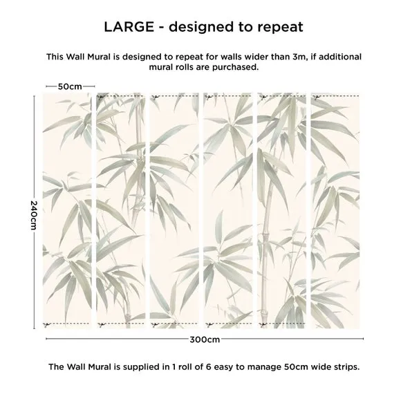 Bamboo Wall Mural 4