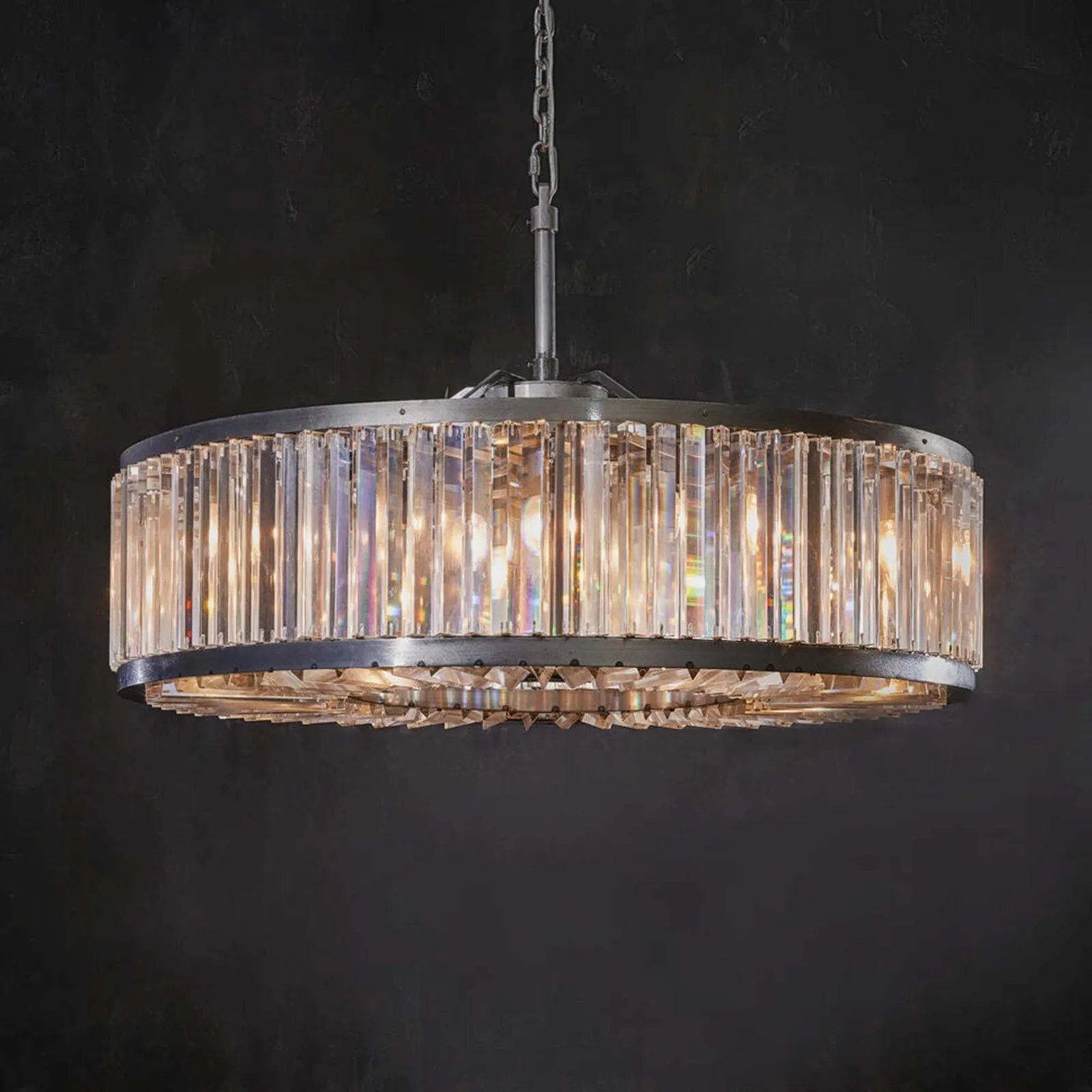 Timothy Oulton Rex Medium Pendant Light Metal | Barker & Stonehouse