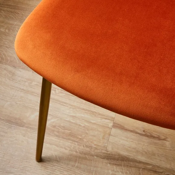 Kendall Dining Chair, Velvet 4