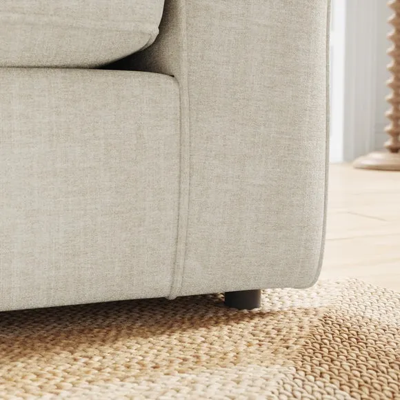 Flori Tonal Plush Chenille 2 Seater Sofa Bed 4