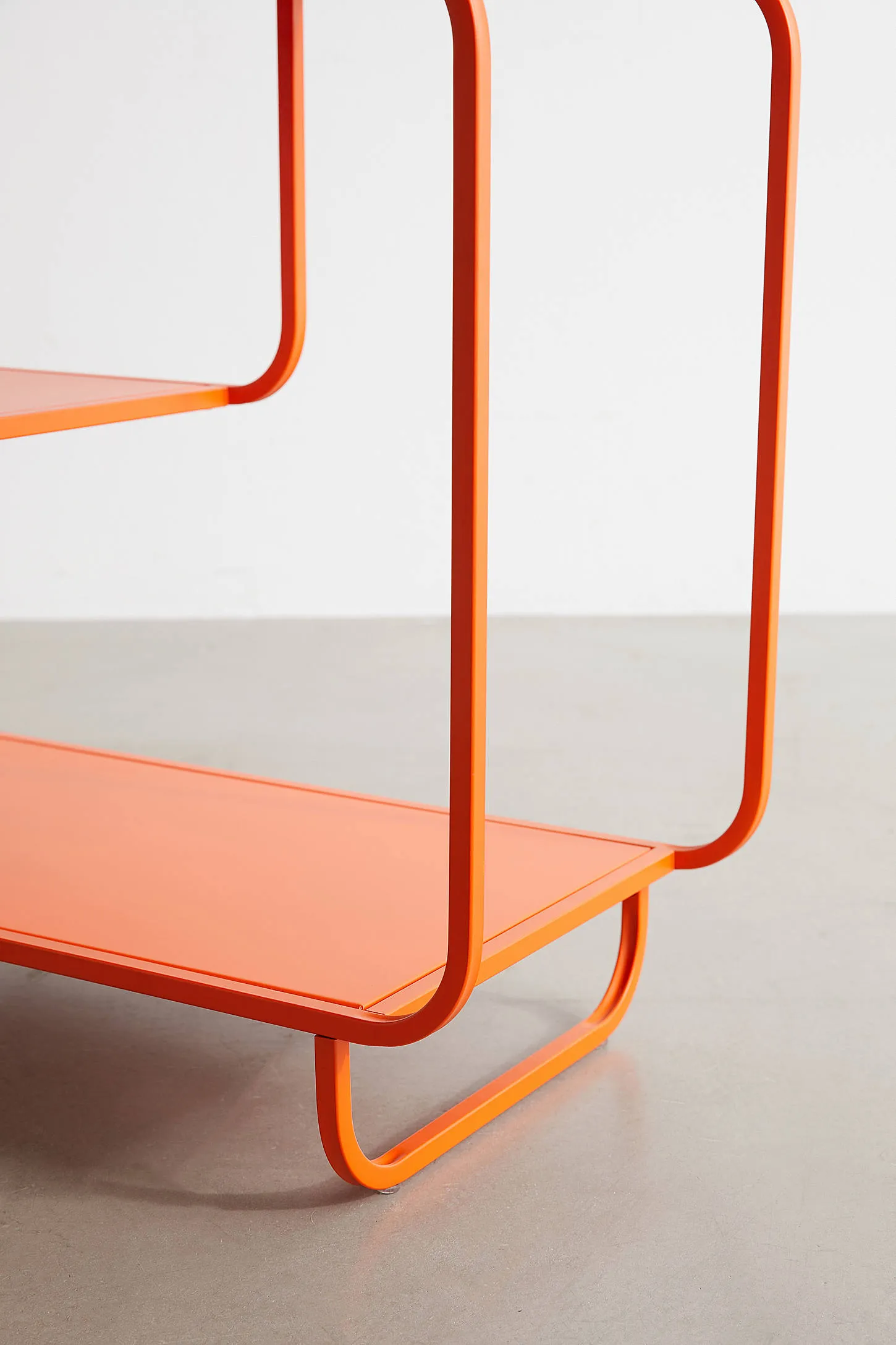 Alana Orange Console Media Stand - Orange 5