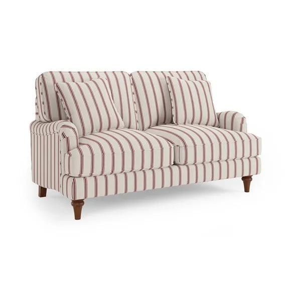 Beatrice II Folkstone Stripe 2 Seater Sofa 6