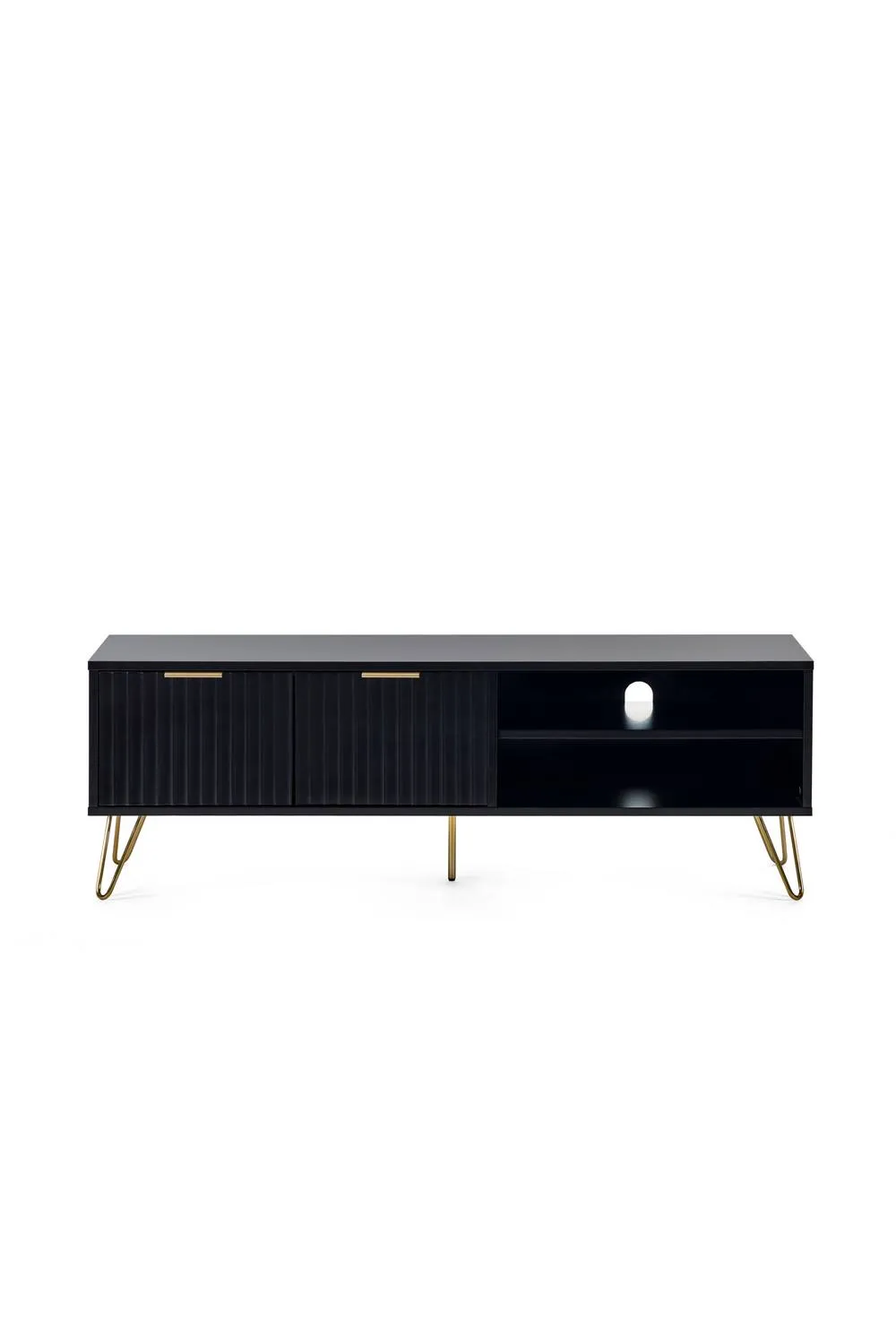 Julian Bowen Murano TV Unit in Black 4