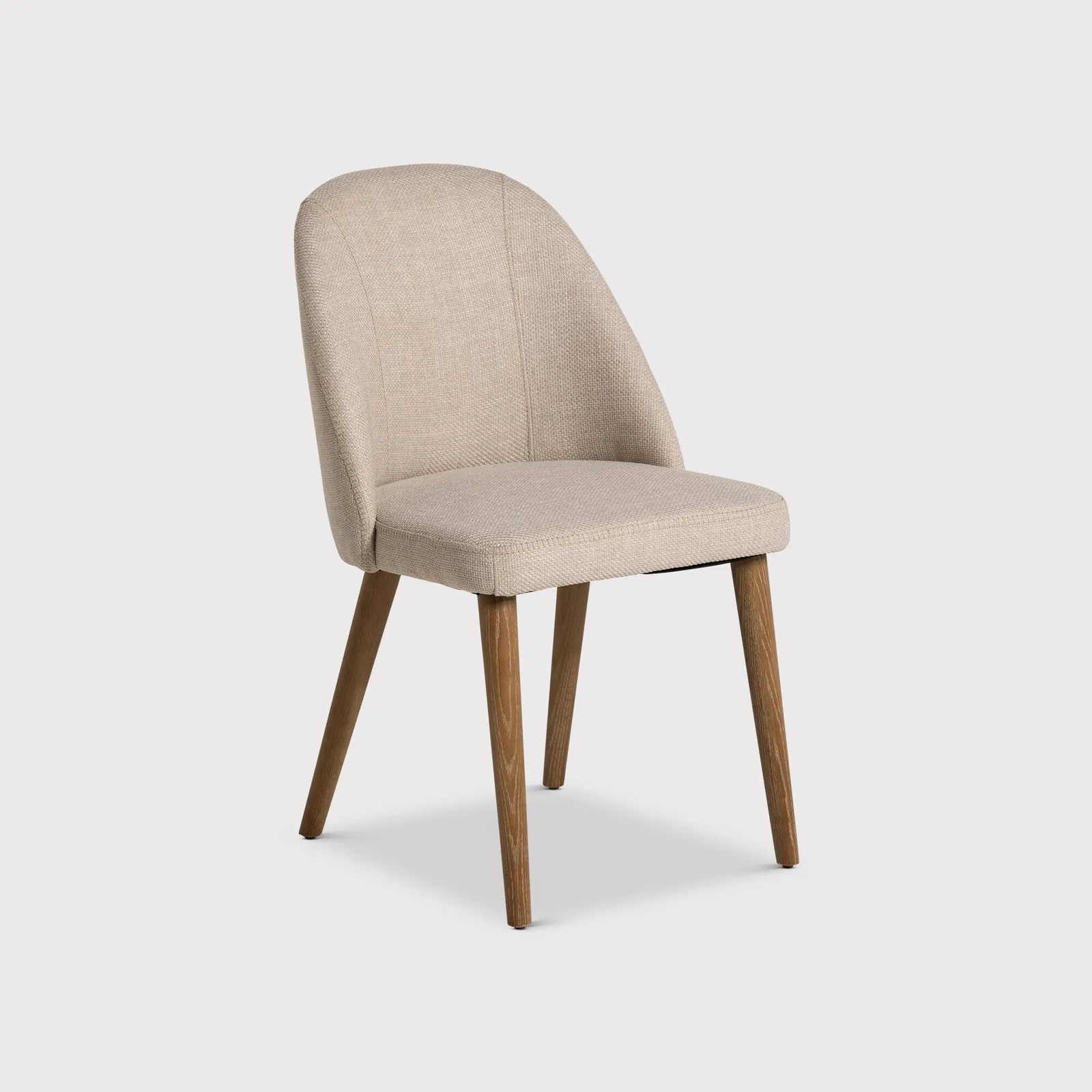Rogan Dining Chair, Neutral Boucle | Barker & Stonehouse 2
