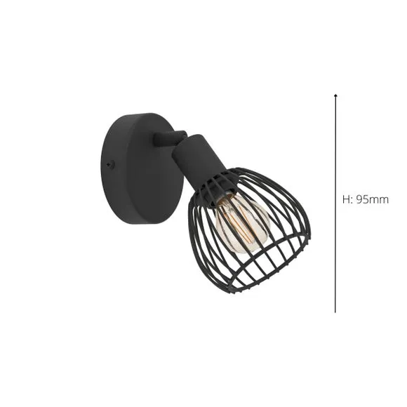 EGLO Sonnino Industrial Adjustable Wall Light 4