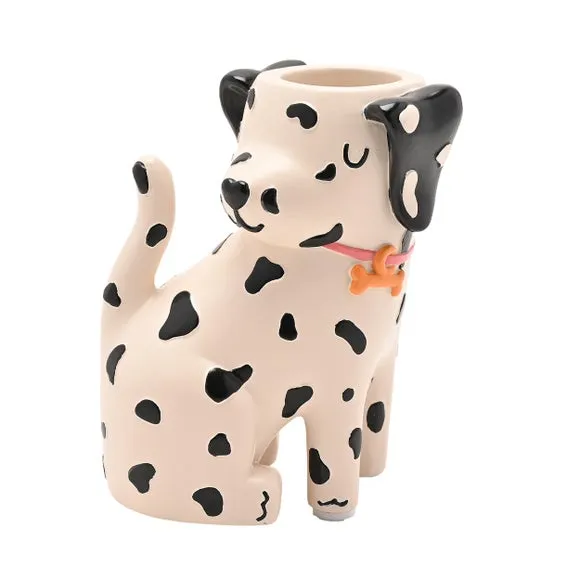 Raspberry Blossom Dog Matchstick Holder 4