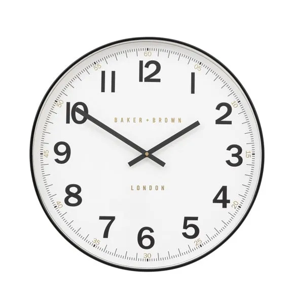 Cedar & Sage Whitby Round Wall Clock