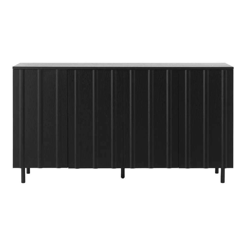 Normann Copenhagen Rib Sideboard in Soft Black 2