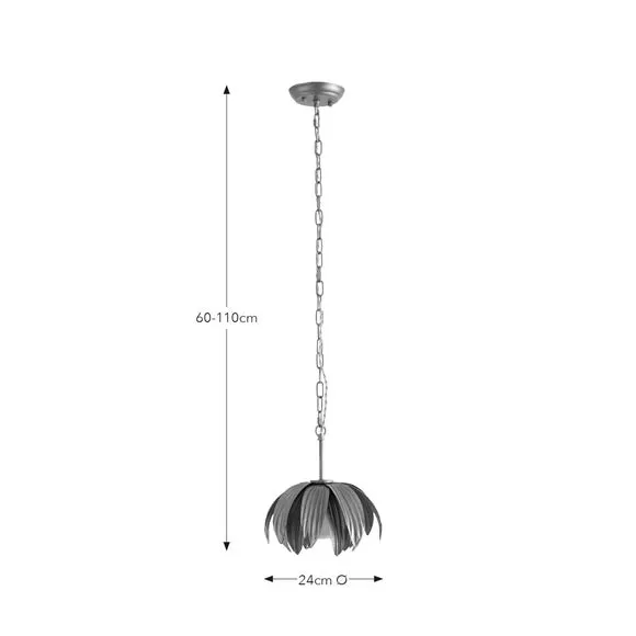 Alder Art Deco Adjustable Pendant Light 6