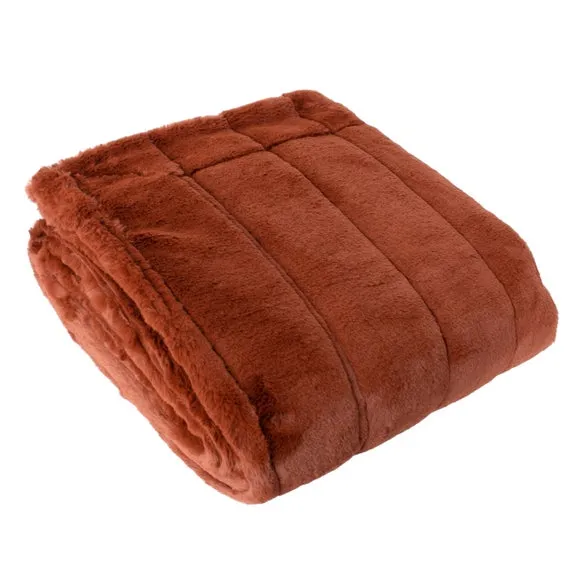 Empress Faux Fur Throw Blanket 2