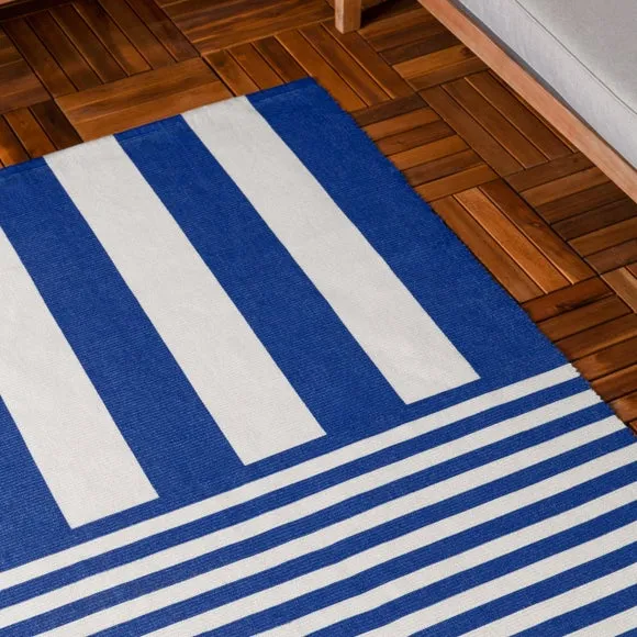 Furn. Deck Stripe Indoor Outdoor Rug 4