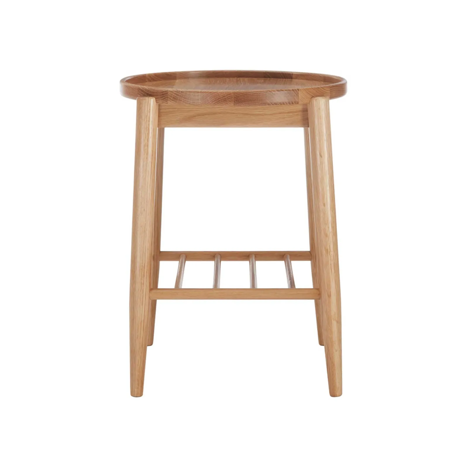 Ercol Winslow Side Table, Round, Neutral Oak | Barker & Stonehouse 3