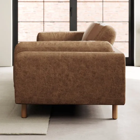 Newton Arizona Faux Leather 4 Seater 3