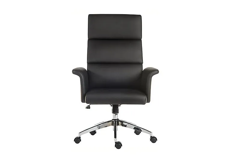 East River Elegance High-back Office Chair - Black
