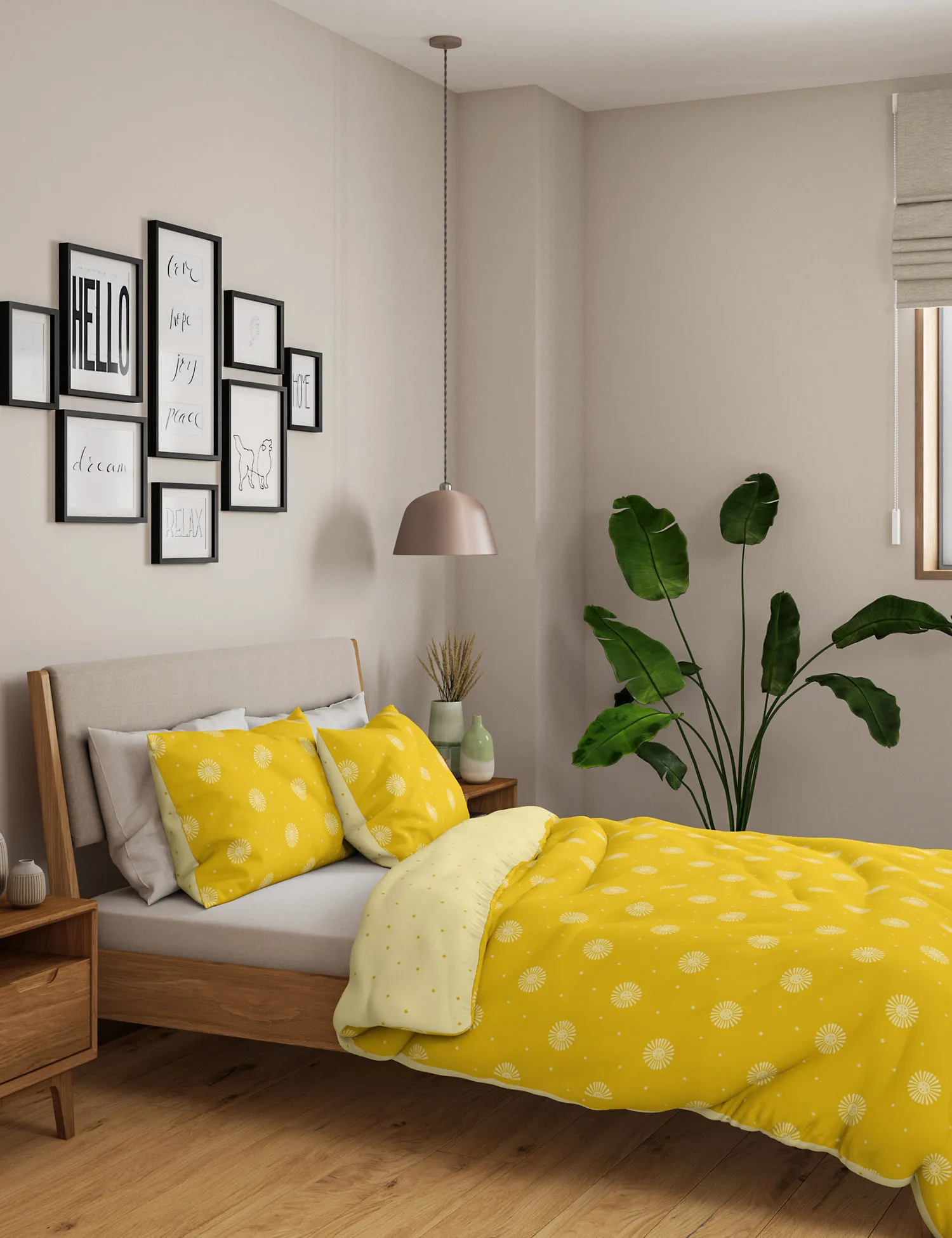 M&S Cotton Mix Sun Bedding Set