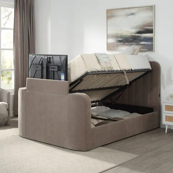 Cresta Side Lift Ottoman TV Bed 3