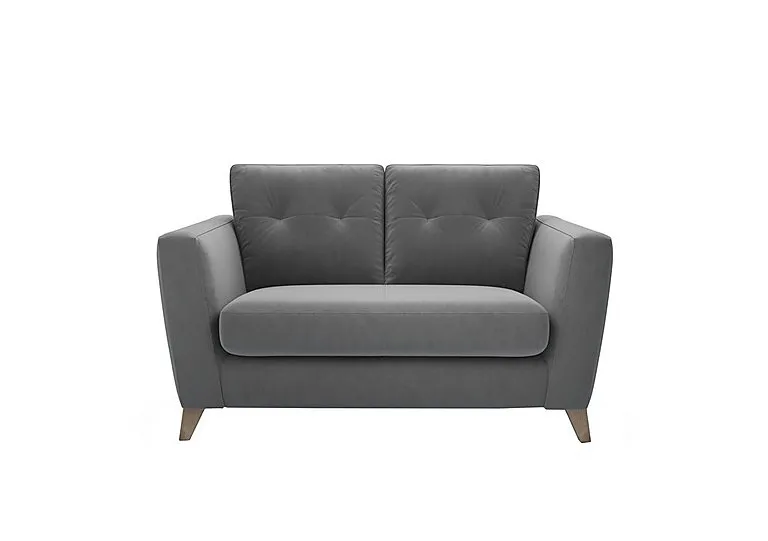 Hermione 2 Seater Fabric Sofa - Koala Cub