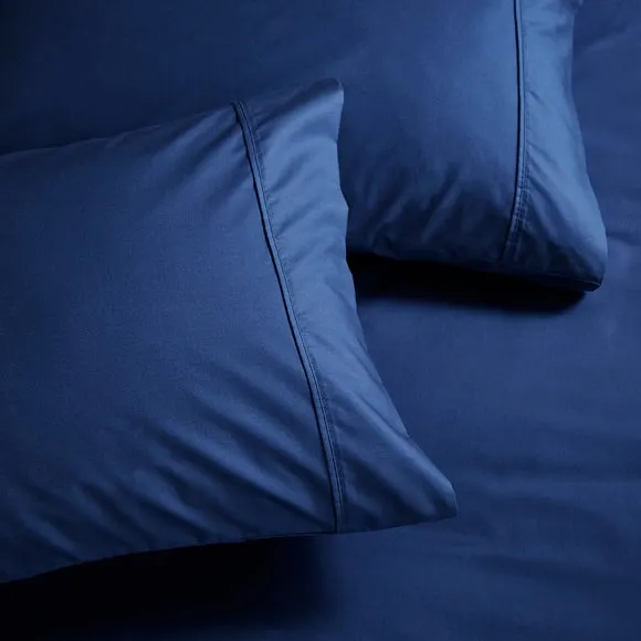 Dorma Crisp & Fresh 400 Thread Count Egyptian Cotton Percale Standard Pillowcase 2