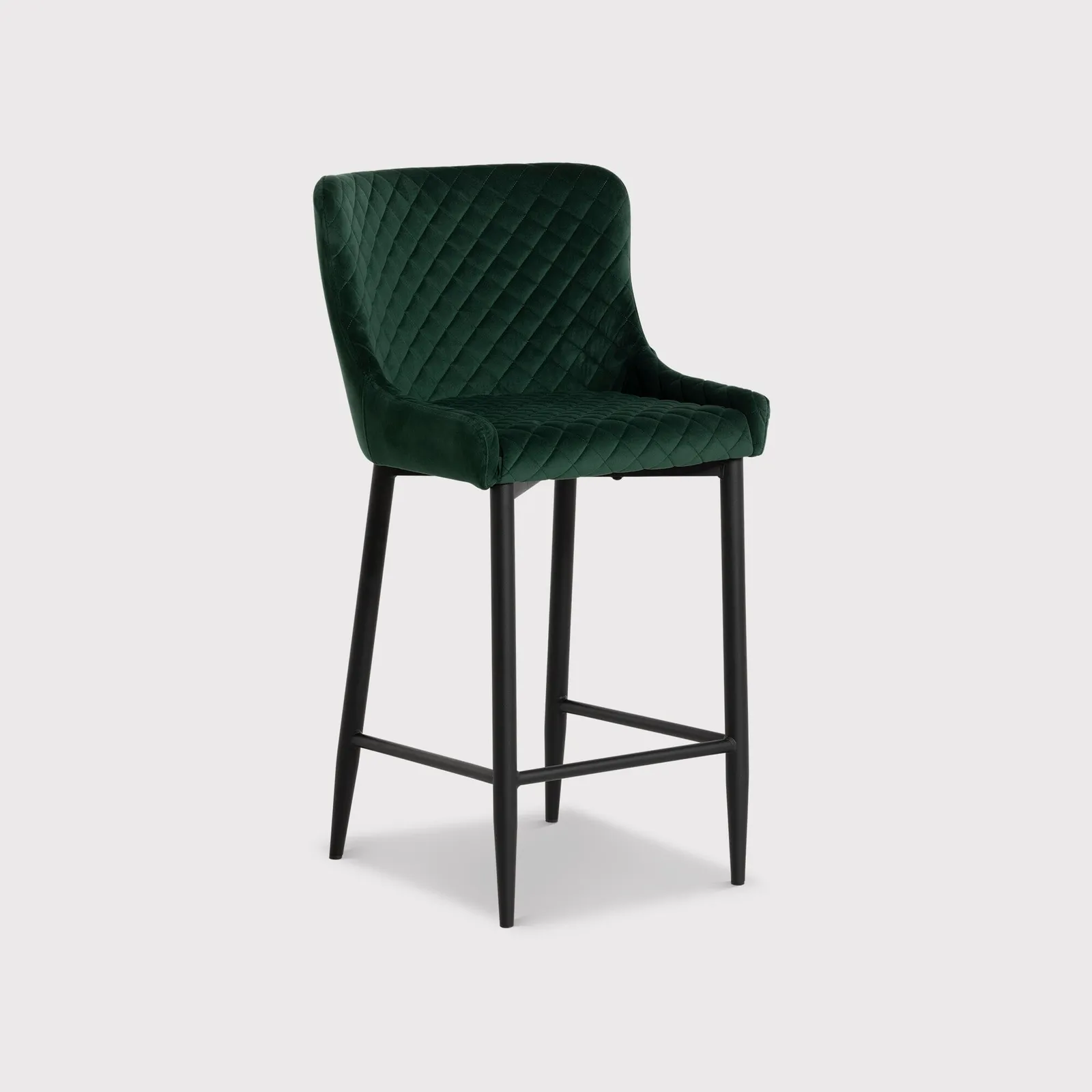 Rivington Counter Stool, Green Velvet | Barker & Stonehouse 2