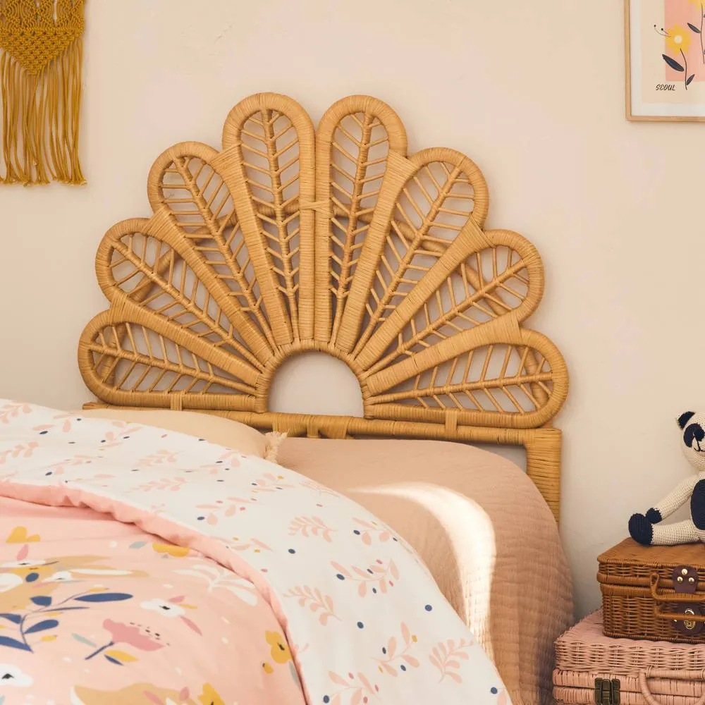 sweeek Natural Rattan Headboard in Beige